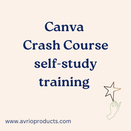 Canva Crash Course self-study training
