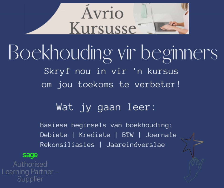 Wat gaan jy leer in die Basiese Boekhouding kursus?