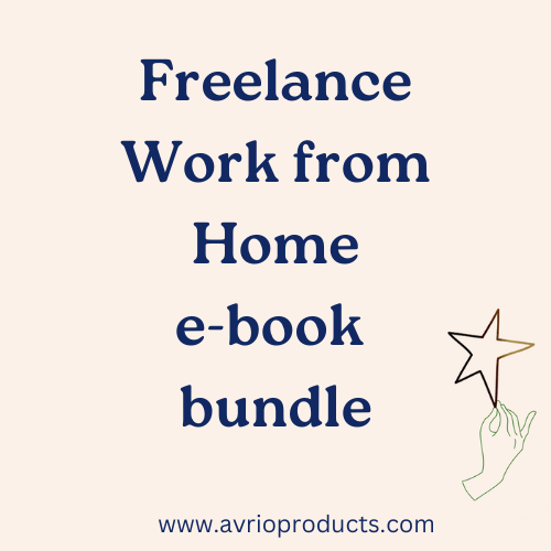 Freelance Work from Home e-book bundle