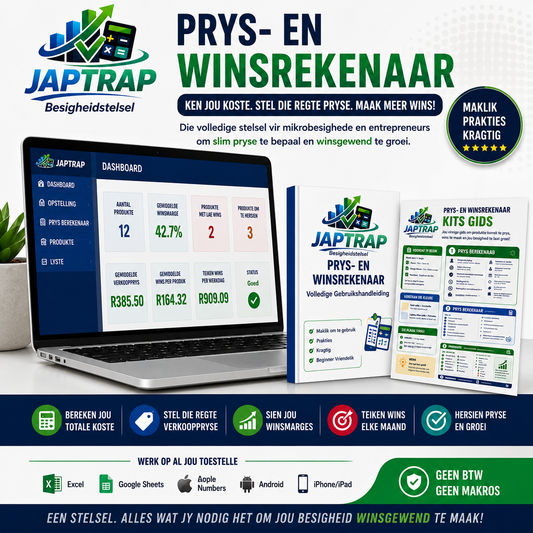 JAPTRAP Prys- en Winsrekenaar