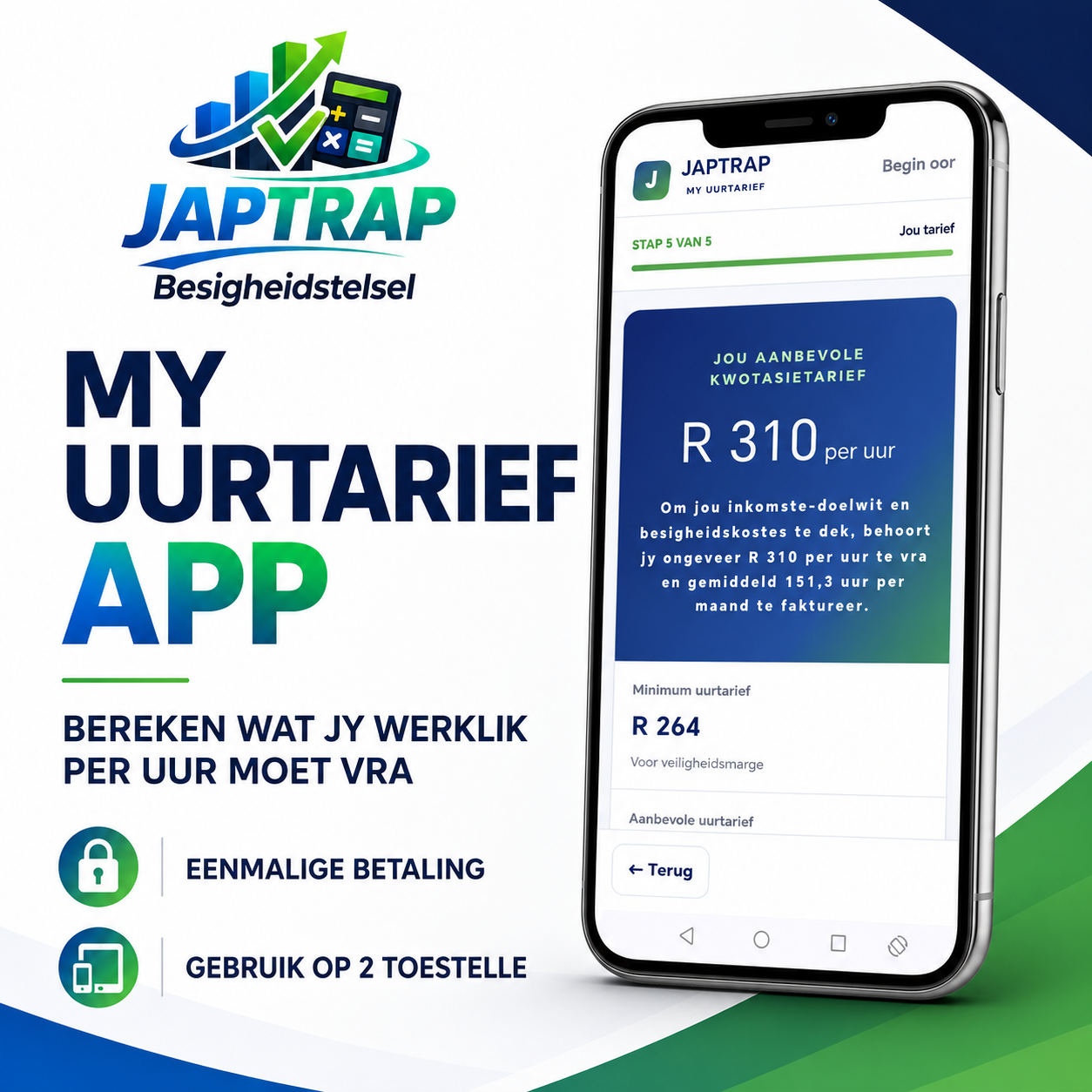 JAPTRAP My Uurtarief App