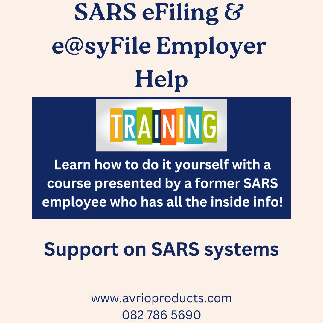 SARS eFiling & e@syFile Employer Help