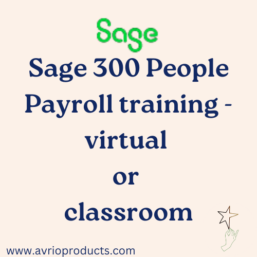 Sage 300 People Payroll training course