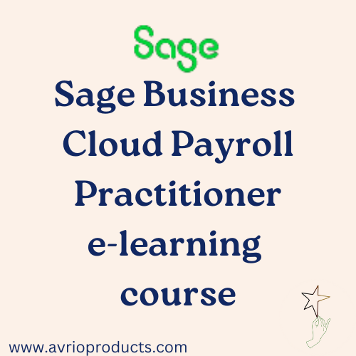 Sage Business Cloud Payroll Practitioner E-learning