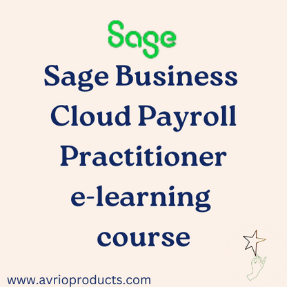 Sage Business Cloud Payroll Practitioner E-learning