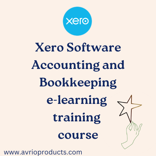 Xero Software Accounting and Bookkeeping e-learning training course