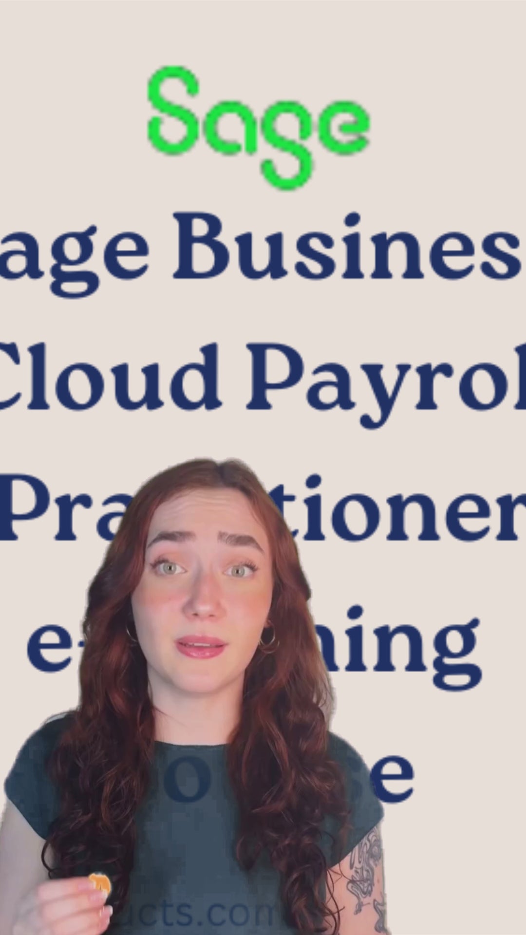 Sage Business Cloud Payroll Practitioner  Course
