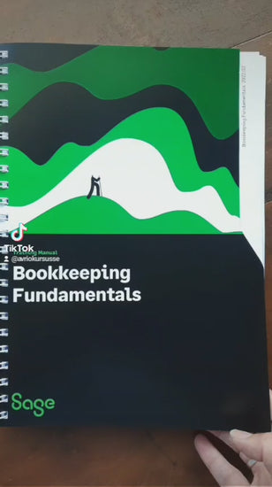 This is the manual for the Bookkeeping Fundamentals course